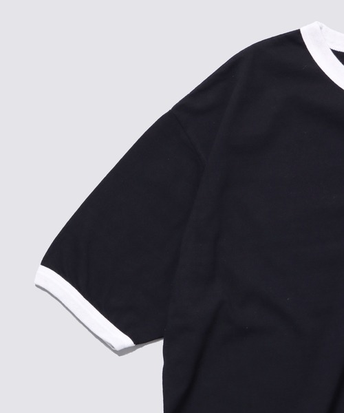FIDELITY(フィデリティ)の「EMBREM RINGER S/S TEE / 半袖リンガーTシャツ(Tシャツ/カットソー・メンズ・グレー/オフホワイト/ブラック・LARGE/MEDIUM/X-LARGE)」の14枚目の写真
