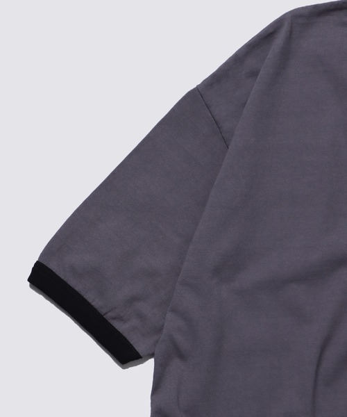 FIDELITY(フィデリティ)の「EMBREM RINGER S/S TEE / 半袖リンガーTシャツ(Tシャツ/カットソー・メンズ・グレー/オフホワイト/ブラック・LARGE/MEDIUM/X-LARGE)」の18枚目の写真