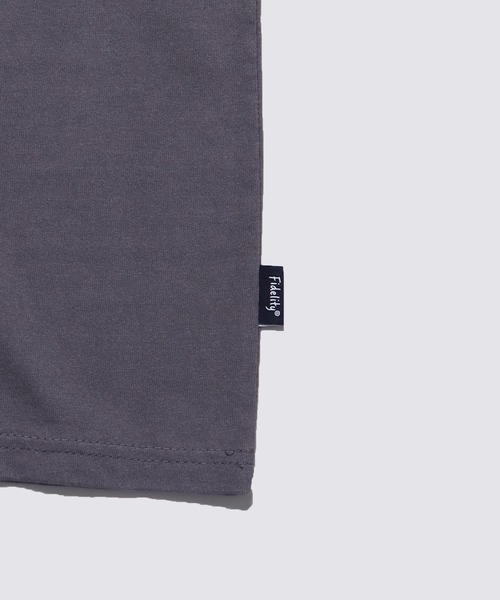 FIDELITY(フィデリティ)の「EMBREM RINGER S/S TEE / 半袖リンガーTシャツ(Tシャツ/カットソー・メンズ・グレー/オフホワイト/ブラック・LARGE/MEDIUM/X-LARGE)」の19枚目の写真