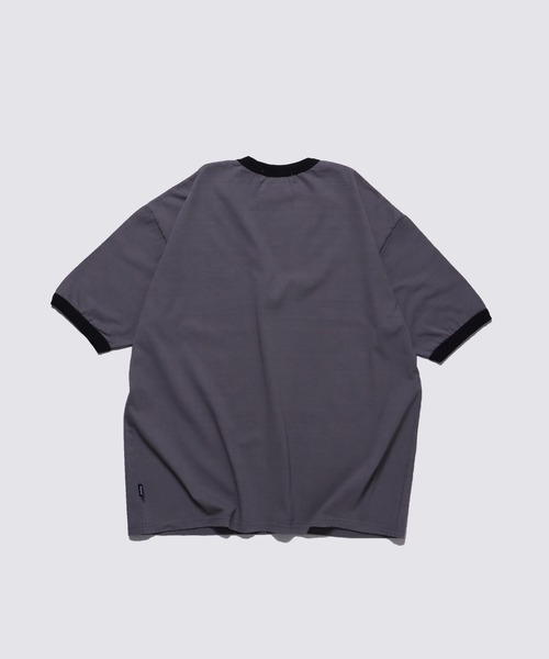 FIDELITY(フィデリティ)の「EMBREM RINGER S/S TEE / 半袖リンガーTシャツ(Tシャツ/カットソー・メンズ・グレー/オフホワイト/ブラック・LARGE/MEDIUM/X-LARGE)」の20枚目の写真