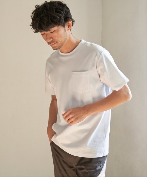 ポンチクルーネックジャケットTシャツ（Tシャツ/カットソー