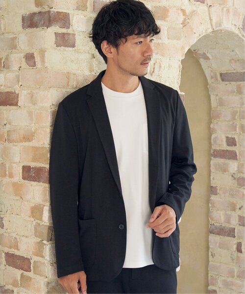 ポンチクルーネックジャケットTシャツ（Tシャツ/カットソー