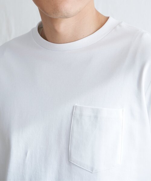 IKKA LOUNGE(イッカラウンジ)の「ポンチクルーネックジャケットTシャツ(Tシャツ/カットソー・メンズ・ホワイト・M/L/XL/S)」の14枚目の写真