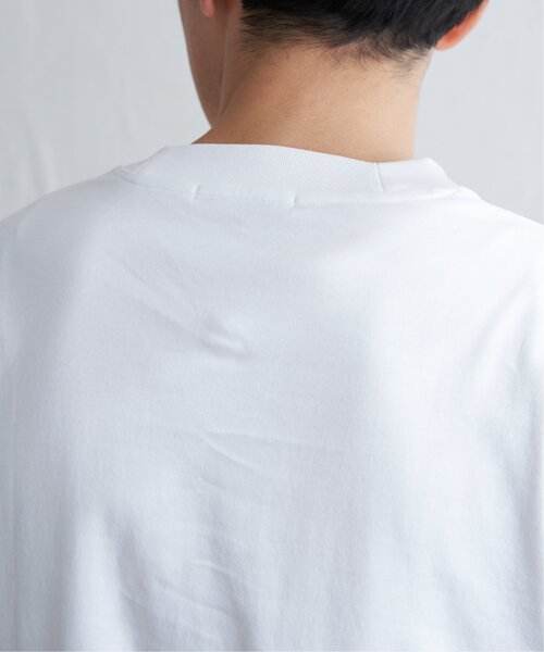 IKKA LOUNGE(イッカラウンジ)の「ポンチクルーネックジャケットTシャツ(Tシャツ/カットソー・メンズ・ホワイト・M/L/XL/S)」の17枚目の写真