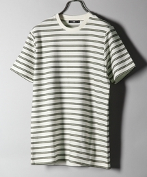 HARE | ロープボーダーカットソー(HARE) (Tシャツ/カットソー)