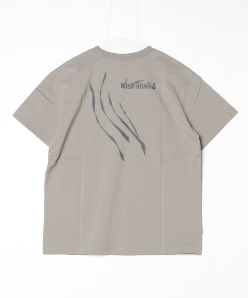 WILD THINGS（ワイルドシングス）の「【WILDTHINGS/ワイルドシングス】 クローマークス | CLAW MARKS（Tシャツ/カットソー・メンズ・ホワイト/ネイビー/ブラック/カーキ・XS/M/L/XL/S）」の15枚目の写真