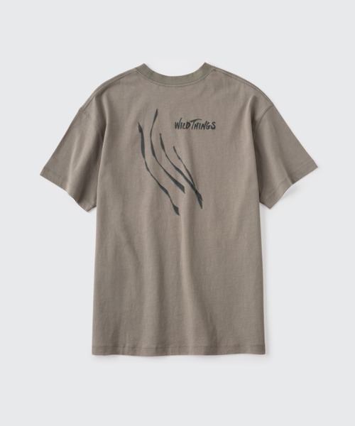 WILD THINGS（ワイルドシングス）の「【WILDTHINGS/ワイルドシングス】 クローマークス | CLAW MARKS（Tシャツ/カットソー・メンズ・ホワイト/ネイビー/ブラック/カーキ・XS/M/L/XL/S）」の3枚目の写真