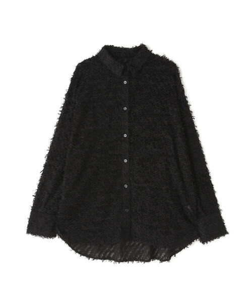 FREE'S MART（フリーズマート）の「フェザージャガードビッグシャツ（シャツ/ブラウス・レディース・ライトグリーン/ホワイト/ブラック・FREE）」の16枚目の写真