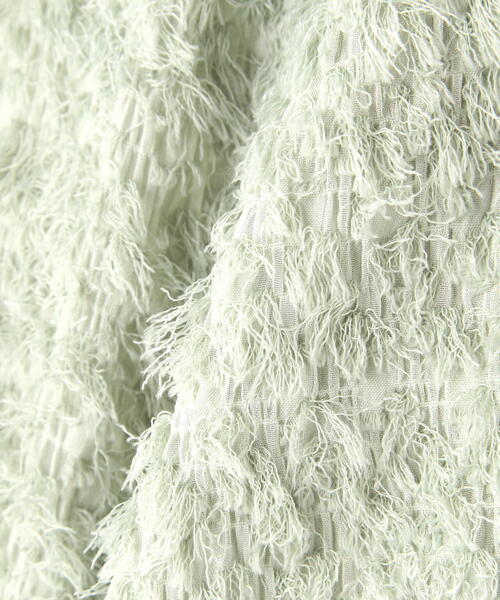 FREE'S MART（フリーズマート）の「フェザージャガードビッグシャツ（シャツ/ブラウス・レディース・ライトグリーン/ホワイト/ブラック・FREE）」の15枚目の写真