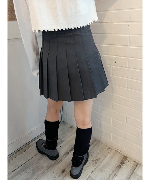PHILLY(フィリー)の「【PHILLY】ベルトデザインプリーツスカート(スカート・レディース・グレー・SMALL/MEDIUM)」の9枚目の写真
