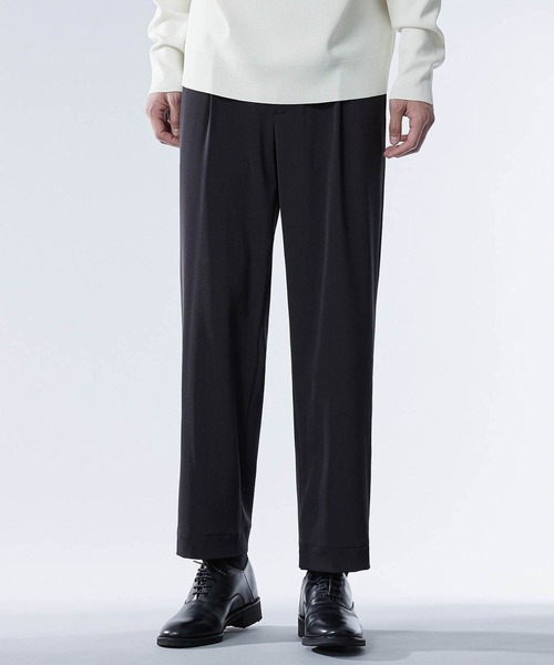 UNITED TOKYO（ユナイテッドトウキョウ）の「DRY KERSEY ストレートパンツ | セットアップ着用可能（スラックス・メンズ・グレイッシュベージュ/ライトブルーグレー/ブラック・1/2）」の10枚目の写真