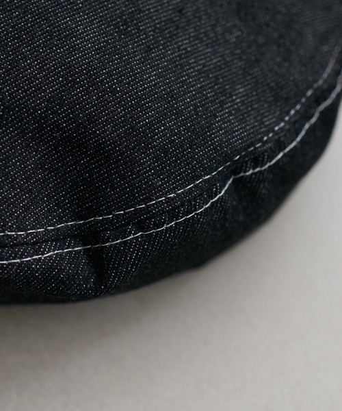 DISCOAT（ディスコート）の「配色ステッチベレー（ハンチング/ベレー帽・レディース・ベージュ/ブラック・FREE）」の17枚目の写真