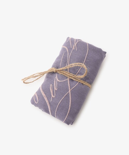 Afternoon Tea（アフタヌーンティー）の「リネン刺繍トートバッグ/ヴェロニカ・ハリム（トートバッグ・レディース・ブルー/アイボリー/ピンク・ONE SIZE）」の18枚目の写真