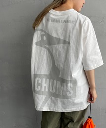 【WEB限定】[CHUMS/チャムス] オーバーサイズ ブービーバックプリントTシャツ