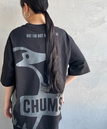 【WEB限定】[CHUMS/チャムス] オーバーサイズ ブービーバックプリントTシャツ
