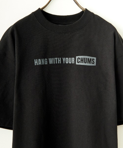 CHUMS（チャムス）の「【WEB限定】[CHUMS/チャムス] オーバーサイズ ブービーバックプリントTシャツ（Tシャツ/カットソー・レディース・ホワイト/ブラック/グレイッシュベージュ・M/L/XL）」の7枚目の写真