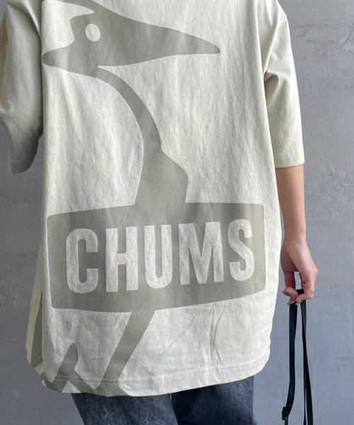 CHUMS（チャムス）の「【WEB限定】[CHUMS/チャムス] オーバーサイズ ブービーバックプリントTシャツ（Tシャツ/カットソー・レディース・ホワイト/ブラック/グレイッシュベージュ・M/L/XL）」の21枚目の写真