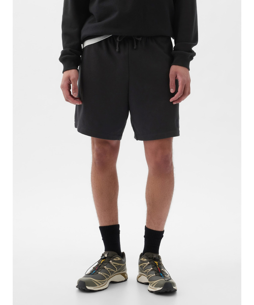 GAP（ギャップ）の「GAPロゴ ショートパンツ(ユニセックス)（その他パンツ・メンズ・グレー/ブラック/ネイビー・XS/S/M/L/XL）」の5枚目の写真