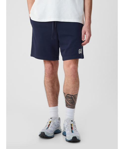 GAP（ギャップ）の「GAPロゴ ショートパンツ(ユニセックス)（その他パンツ・メンズ・グレー/ブラック/ネイビー・XS/S/M/L/XL）」の3枚目の写真