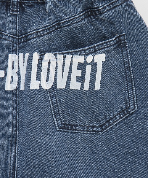 by LOVEiT(バイラビット)の「バックロゴダメージデニムショートパンツ(デニムパンツ・キッズ・ブルー/ブラック・120cm/130cm/140cm/150cm/160cm)」の19枚目の写真