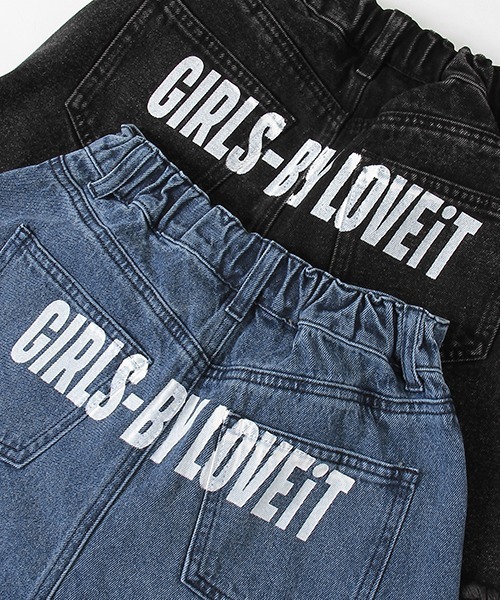 by LOVEiT(バイラビット)の「バックロゴダメージデニムショートパンツ(デニムパンツ・キッズ・ブルー/ブラック・120cm/130cm/140cm/150cm/160cm)」の20枚目の写真