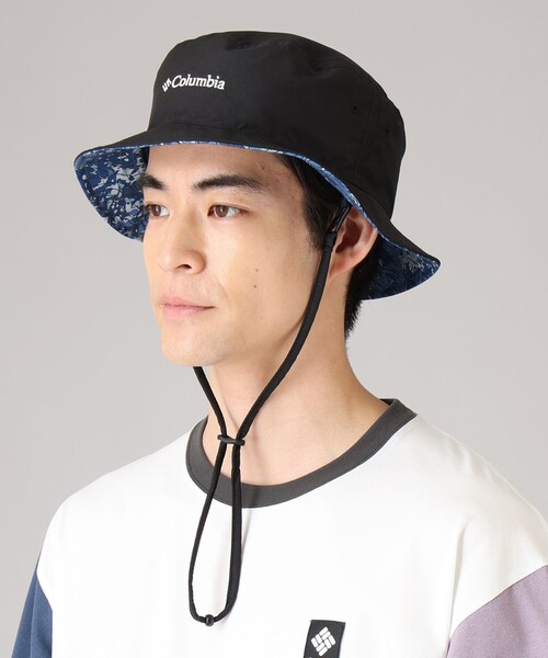 Columbia(コロンビア)の「Columbia/ グリーンホーンメドーバケット /コロンビア(ハット・レディース・オレンジ/アッシュグレー/ブラック/ネイビー/ブラウン/ブラック系その他/ブラック×ブルー/ブルー系その他・S/M/L/XL)」の1枚目の写真