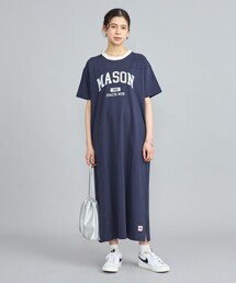 MASON(メイソン)別注リンガーロゴワンピース