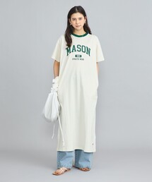 MASON(メイソン)別注リンガーロゴワンピース