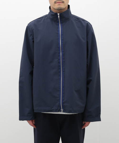 CAMIEL FORTGENS（カミエル フォートへンス）の「CAMIEL FORTGENS / TECH-TRACK JACKET  CF.17.09.06.01（ブルゾン・メンズ・ネイビー/サファリグリーン・MEDIUM/LARGE）」の2枚目の写真