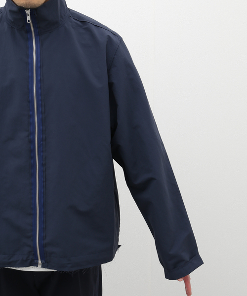 CAMIEL FORTGENS（カミエル フォートへンス）の「CAMIEL FORTGENS / TECH-TRACK JACKET  CF.17.09.06.01（ブルゾン・メンズ・ネイビー/サファリグリーン・MEDIUM/LARGE）」の9枚目の写真