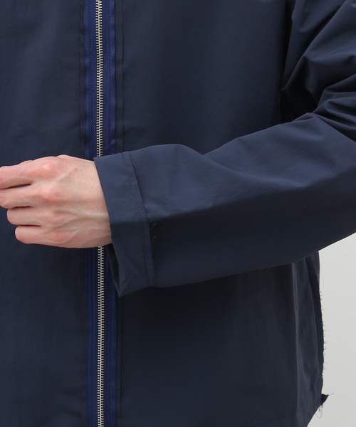 CAMIEL FORTGENS（カミエル フォートへンス）の「CAMIEL FORTGENS / TECH-TRACK JACKET  CF.17.09.06.01（ブルゾン・メンズ・ネイビー/サファリグリーン・MEDIUM/LARGE）」の10枚目の写真