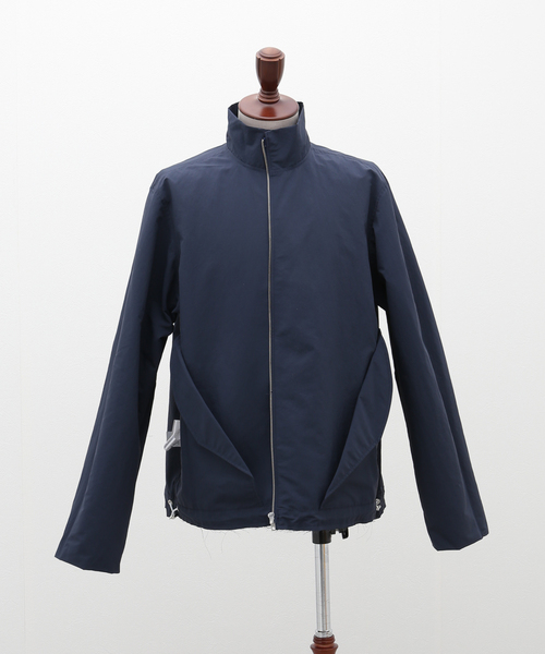 CAMIEL FORTGENS（カミエル フォートへンス）の「CAMIEL FORTGENS / TECH-TRACK JACKET  CF.17.09.06.01（ブルゾン・メンズ・ネイビー/サファリグリーン・MEDIUM/LARGE）」の14枚目の写真