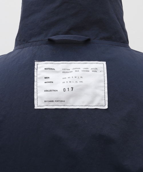CAMIEL FORTGENS（カミエル フォートへンス）の「CAMIEL FORTGENS / TECH-TRACK JACKET  CF.17.09.06.01（ブルゾン・メンズ・ネイビー/サファリグリーン・MEDIUM/LARGE）」の17枚目の写真