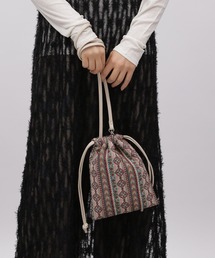 LAKOLE | ジャガード巾着2WAYショルダーバッグ / 105062(ショルダーバッグ)