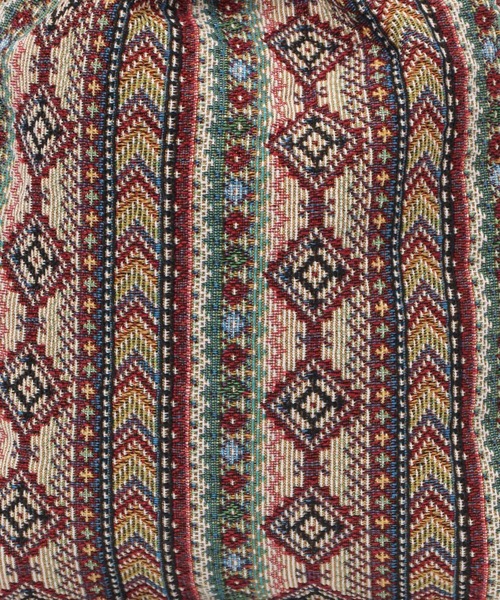 LAKOLE（ラコレ）の「ジャガード巾着2WAYショルダーバッグ / 105062（ショルダーバッグ・レディース・ピンク/ブラウン・FREE）」の3枚目の写真