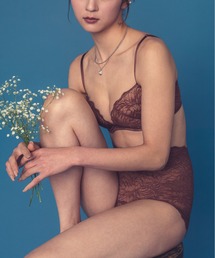 Tuche（トゥシェ）の「Tuche/トゥシェ 盛らない派の脇高ブラ 3/4ワイヤーブラ（ブラジャー）」