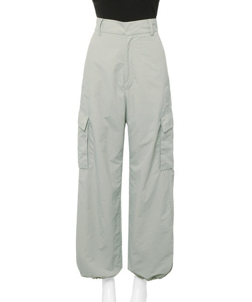 emmi（エミ）の「ナイロンワークパンツ（その他パンツ・レディース・ミント/ダークグレー/ホワイト・1/0）」の4枚目の写真