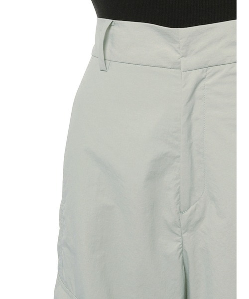 emmi（エミ）の「ナイロンワークパンツ（その他パンツ・レディース・ミント/ダークグレー/ホワイト・1/0）」の7枚目の写真