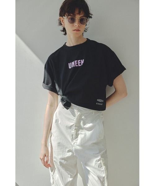 emmi（エミ）の「ナイロンワークパンツ（その他パンツ・レディース・ミント/ダークグレー/ホワイト・1/0）」の21枚目の写真