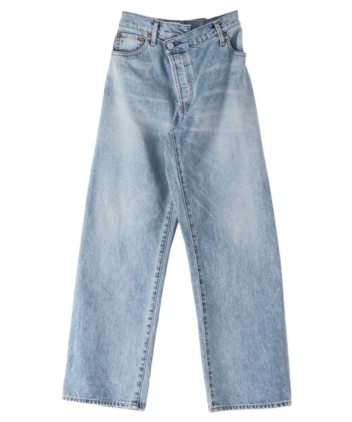 Ungrid(アングリッド)の「リメイクデザインルーズデニム(デニムパンツ・レディース・ブルー/ブラック・23inch/24inch/25inch/26inch)」の18枚目の写真