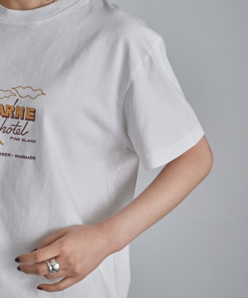 セール】(CARNE BOLLENTE)ピンクアイランドT（Tシャツ