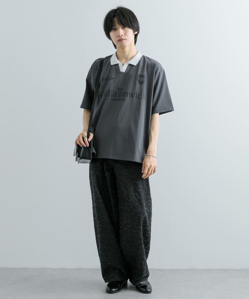 SENSE OF PLACE by URBAN RESEARCH(センスオブプレイスバイアーバンリサーチ)の「フェイクレザーフラップショルダーバッグ(ショルダーバッグ・メンズ・ブラック/ブラック系その他・ONE)」の6枚目の写真