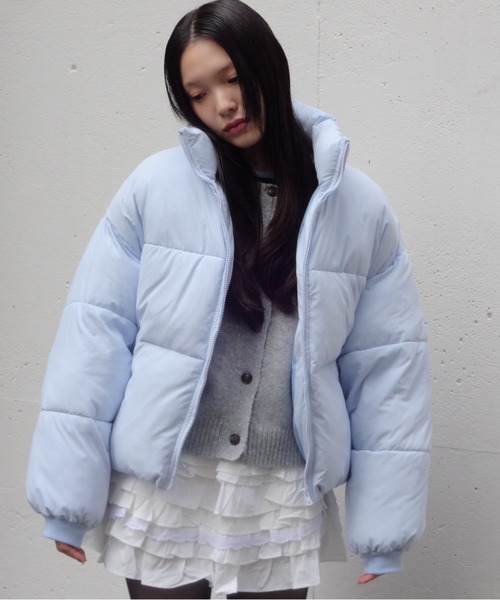 セール】DRAWSTRING SHORT ECO DOWN JACKET / ドロストショート