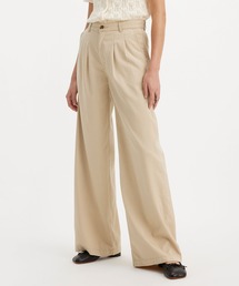Levi's/リーバイス PLEATED WIDELEG トラウザー ベージュ SAFARI