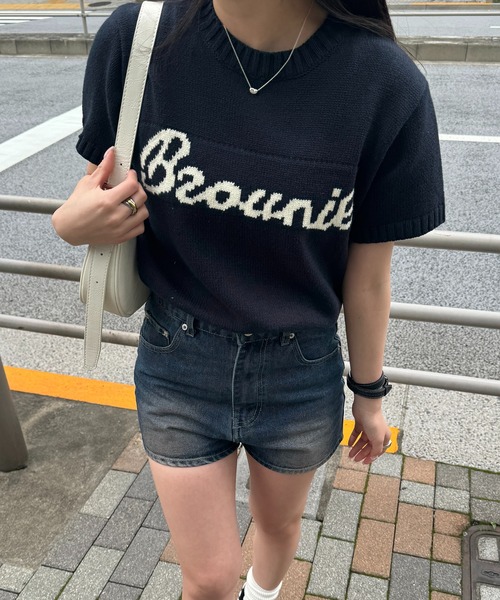 脚長ミニデニムパンツ【RL】（デニムパンツ）｜RiLi（リリ）