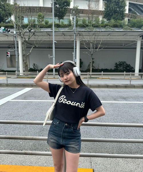 脚長ミニデニムパンツ【RL】（デニムパンツ）｜RiLi（リリ）