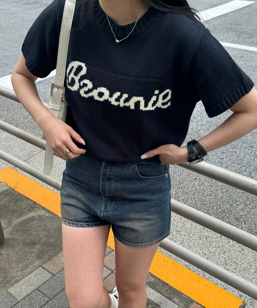 脚長ミニデニムパンツ【RL】（デニムパンツ）｜RiLi（リリ）