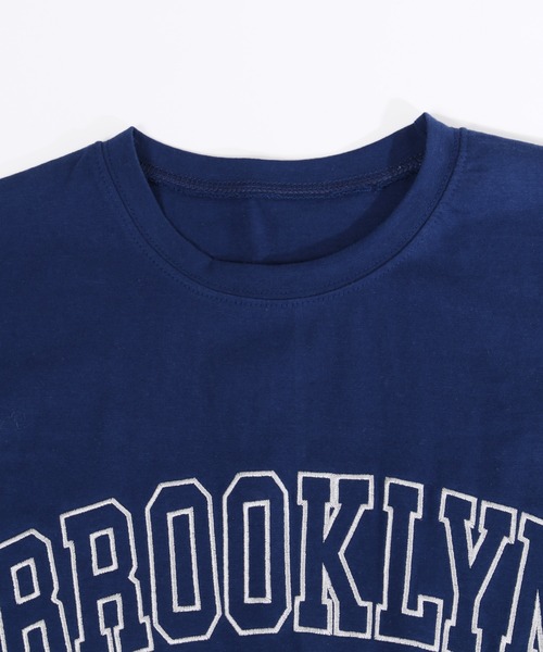 WC(ダブル シー)の「BROOKLYNロゴ ビッグTee(Tシャツ/カットソー・レディース・グレー/ピンク/ネイビー・FREE)」の22枚目の写真