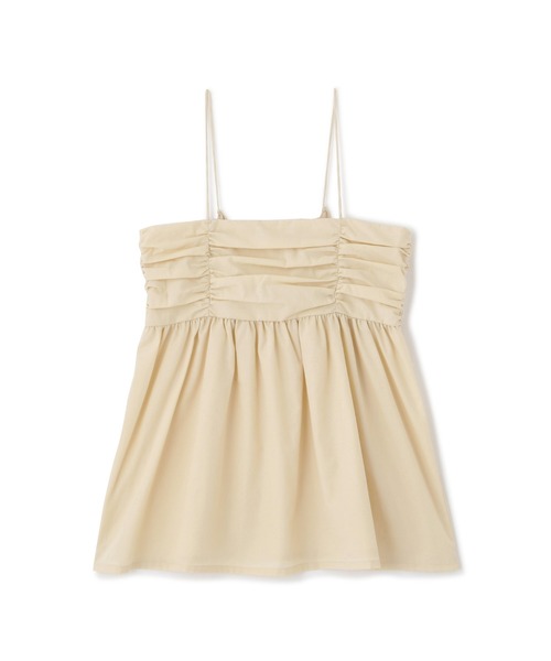 N.(N. Natural Beauty Basic)(エヌエヌナチュラルビューティーベーシック)の「◆ギャザーキャミビスチェ(キャミソール・レディース・ブラック/クリーム・MEDIUM)」の17枚目の写真