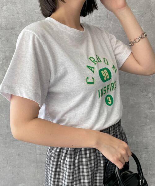 正規店仕入れの セール】クロップドカレッジTシャツ（Tシャツ/カットソー トップス
